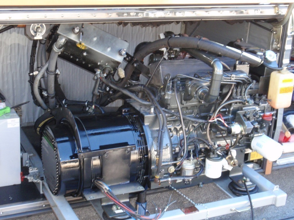 Prevost Motorhome Class A - Generator Rebuild by Excalibur Coach