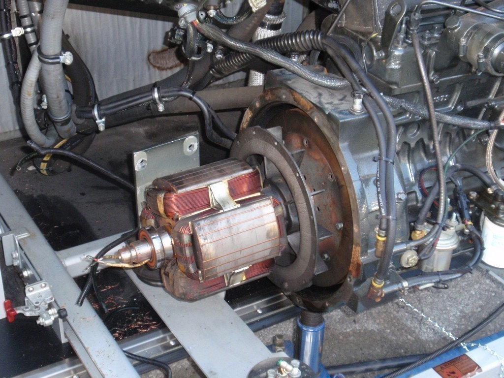Prevost Motorhome Class A - Generator Rebuild by Excalibur Coach