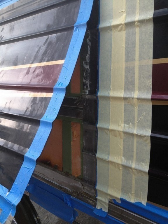 Prevost XL II side panel problems repaired, photo 10