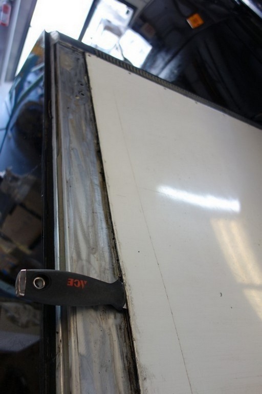 Prevost XLII Salon Slide Repair by Excalibur Coach