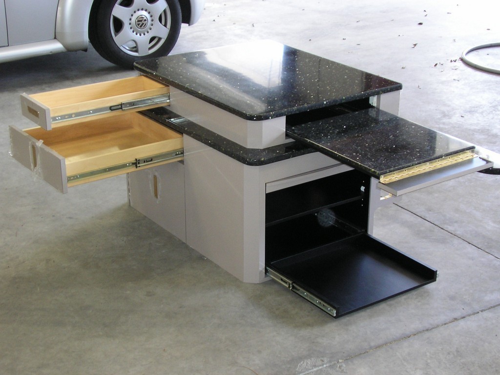 New laptop workstation being designed by Excalibur Coach