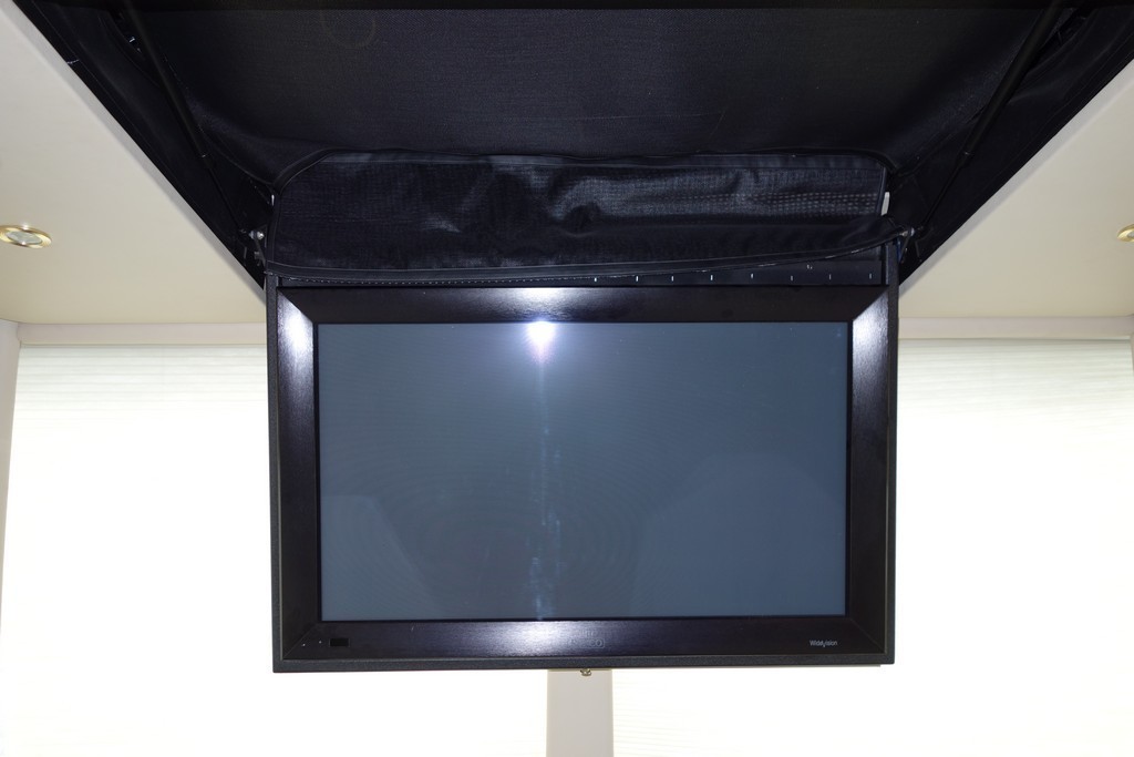 Prevost Marathon King Bed upgrade and HD TV Upgrade