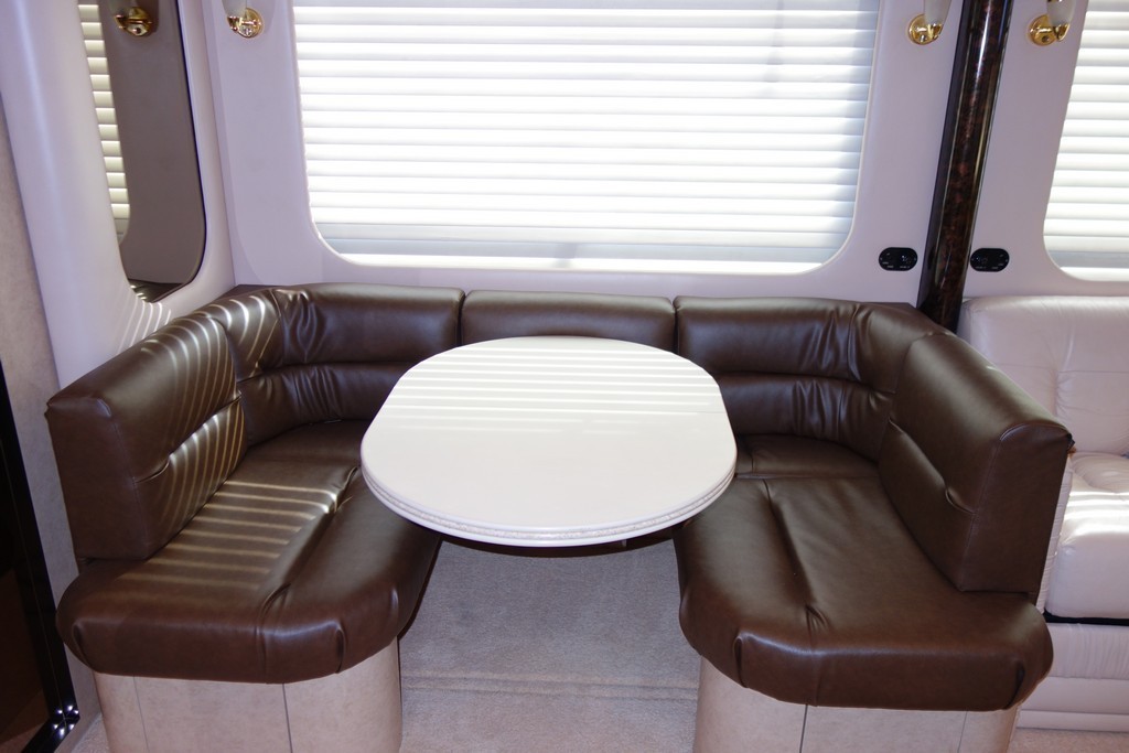 Prevost Newell new UPHOLSTERY Sleeper Sofa and Dinette by Excalibur Coach