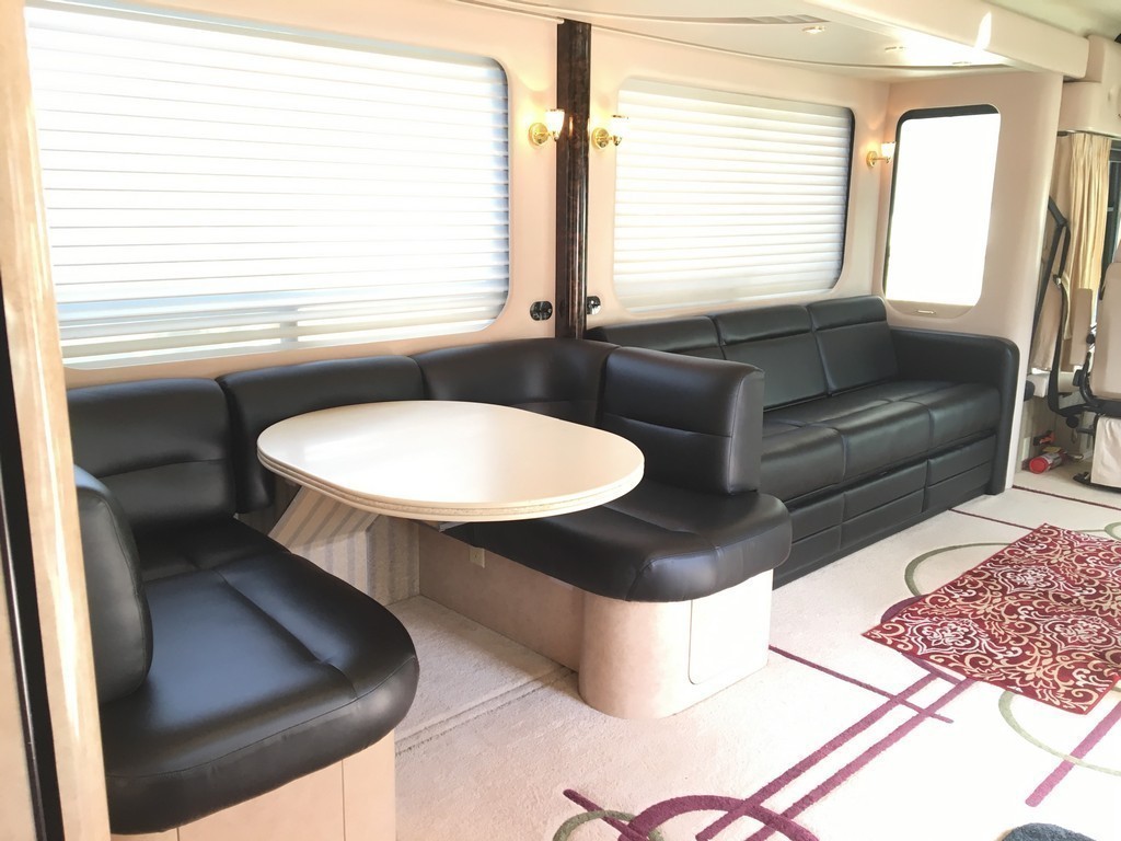 Prevost Newell new UPHOLSTERY Sleeper Sofa and Dinette by Excalibur Coach