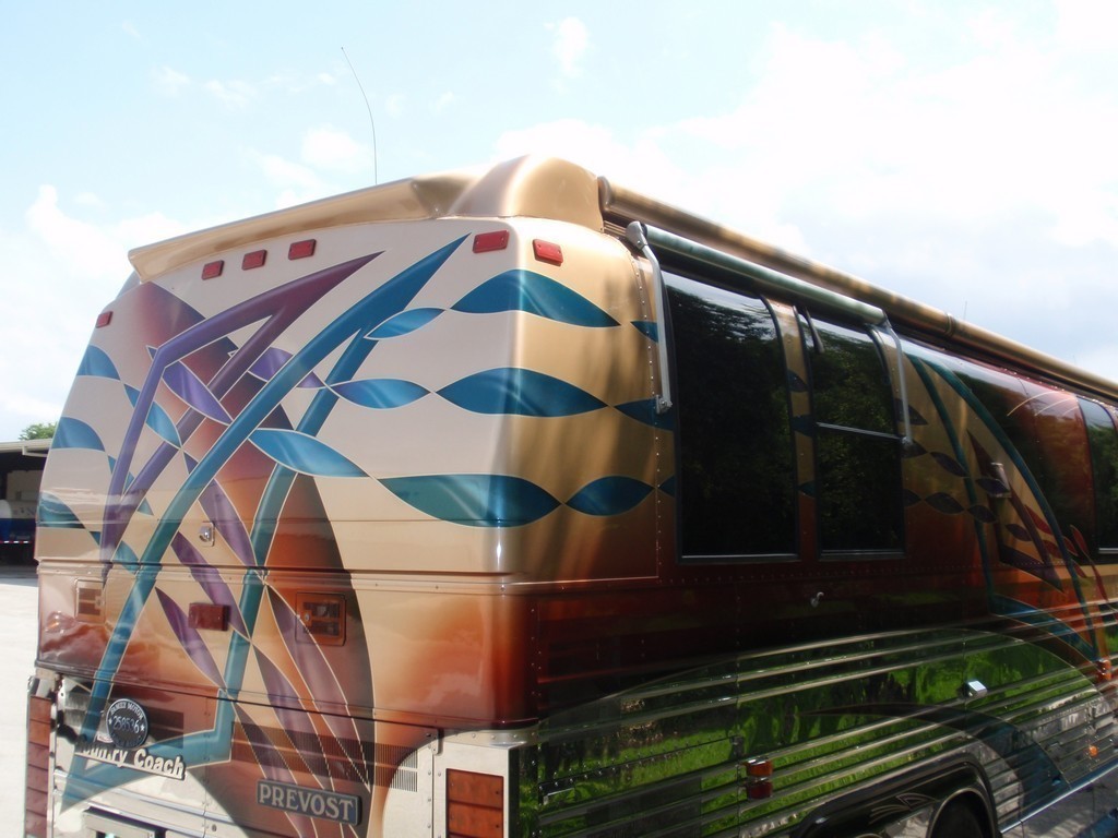 Prevost XL new awnings and front -rear caps by Excalibur Coach XL - XLII - H3-45 - Motorhomes