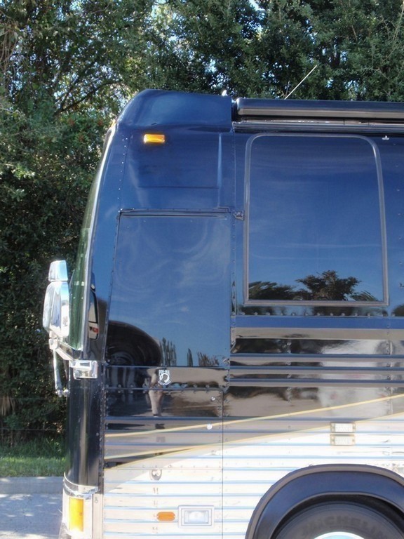 Prevost XL new Excalibur Front Cap -awning, drivers side -XL - XLII - H3-45 - Motorhome