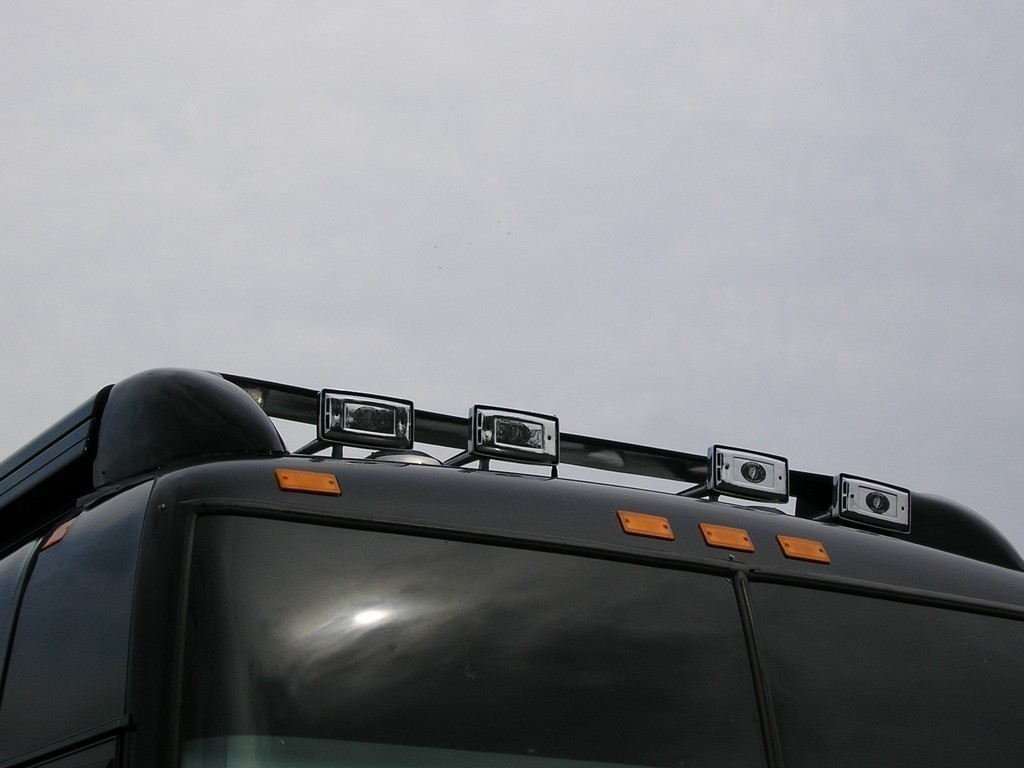 Prevost Xl II Excalibur Coach Front Awning End Caps Prevost Motorhomes - Entertainers - XL - XLII - H3-45