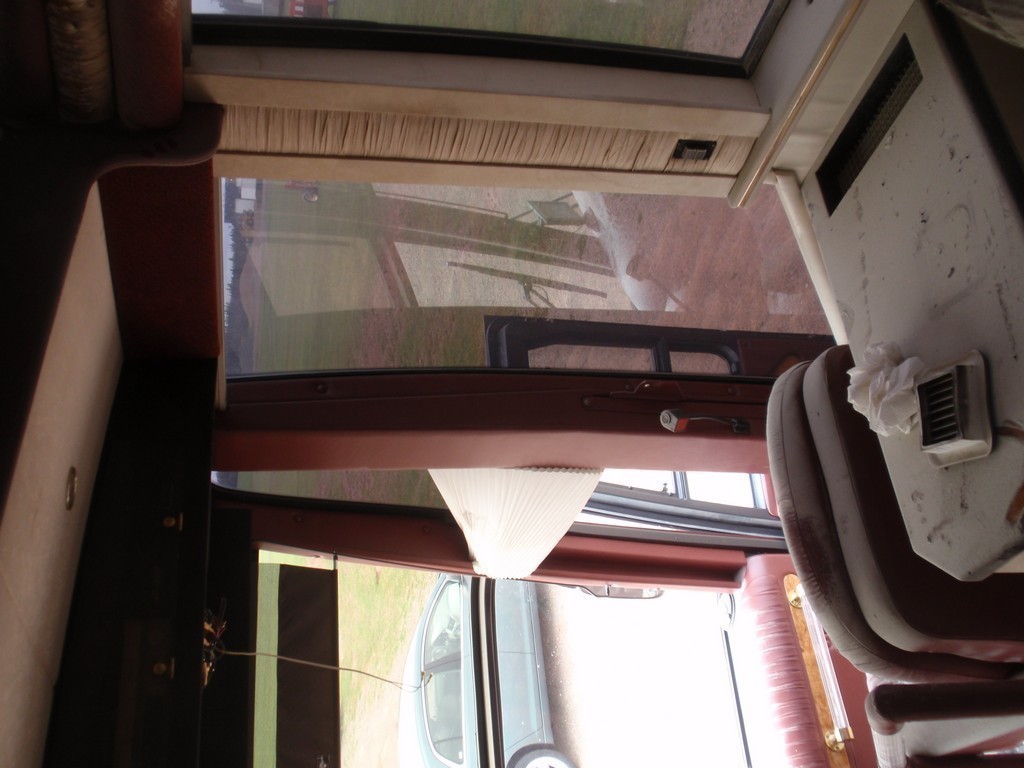 Prevost H3-45 Ceiling after interior Fire, photo 47