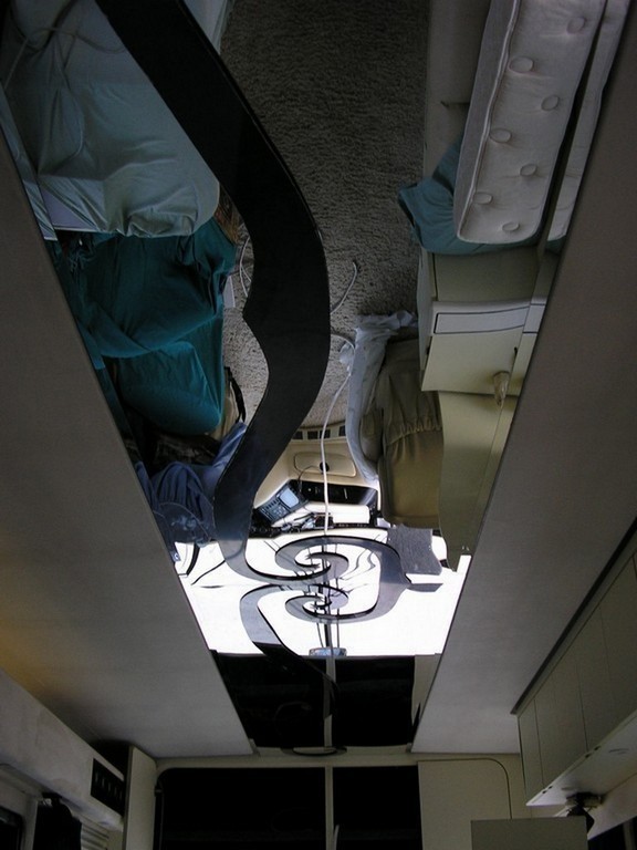 Mirrored Ceiling by Excalibur Coach - Prevost Motorhomes Entertainer H3-45 XL XLII Class A