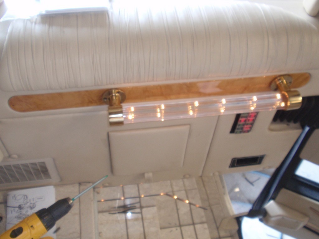 Prevost - Entrance trim before upgrade by Excalibur Coach