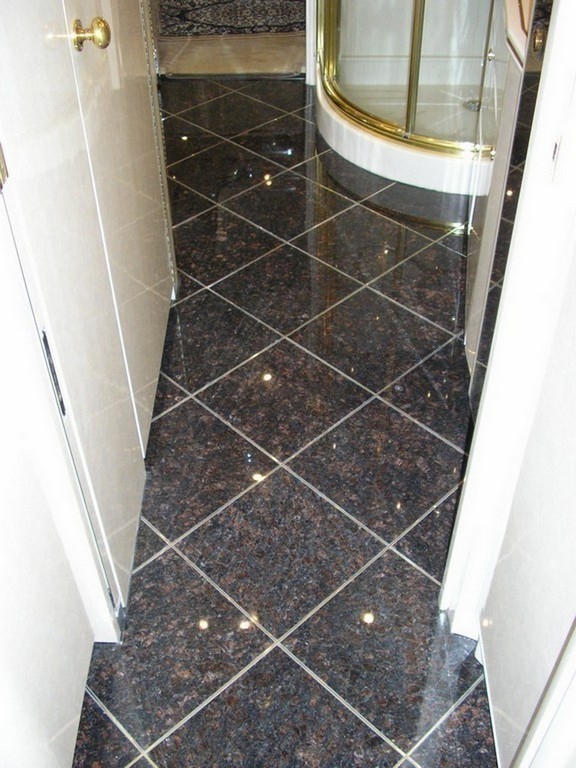 Prevost New Bathroom Floor by Excalibur Coach - Floor - Prevost Motorhome - H3-45 - XL - XLII - Marathon - Country Coach