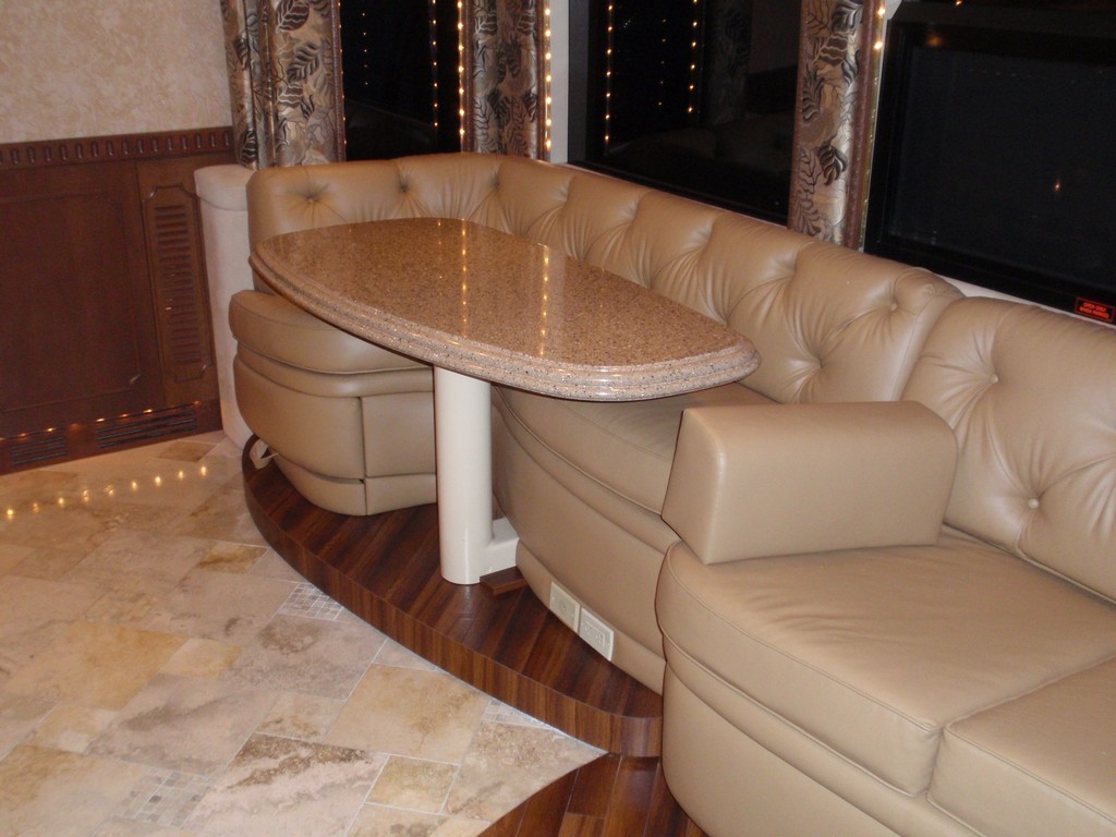 Prevost XL II Liberty New Vinyl Floor installed by Excalibur Coach - Floor - Prevost Motorhome - H3-45 - XL- XLII - Marathon