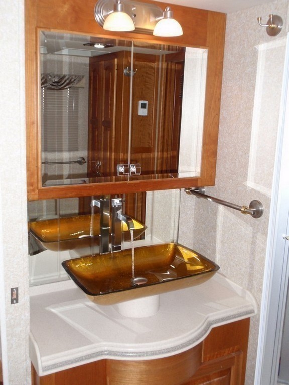 Prevost Monaco - New updated modern sink by Excalibur Coach - Prevost Motorhome H3-45 - XL - XLII - Entertainer - Class A
