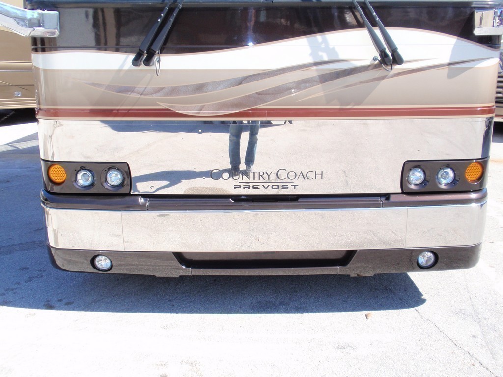 Prevost Xl II Front Headlight Upgraded by Excalibur Coach