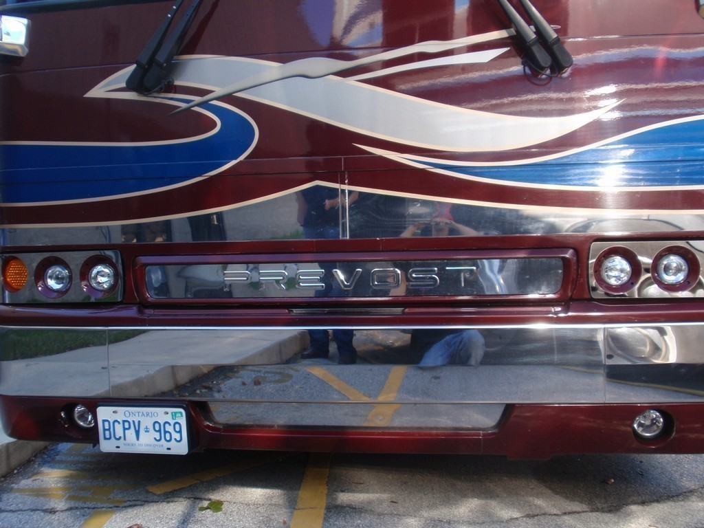 Prevost XL II Excalibur Coach Headlight and Fog Lights Updated