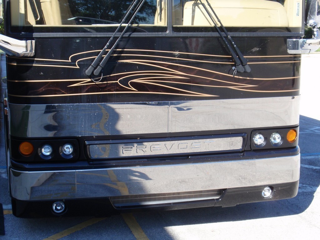 Prevost XL II Front Upgrade Facelift by Excalibur Coach