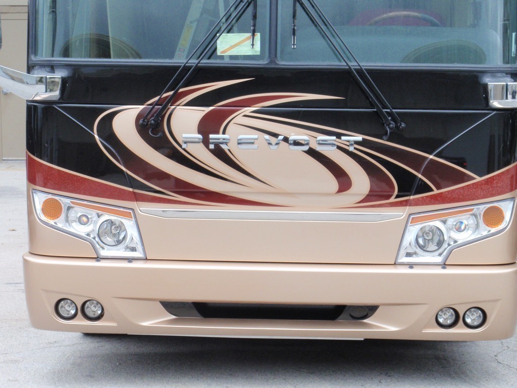 Prevost H3-45 2012 Lower Facelift Upgraded by Excalibur Coach