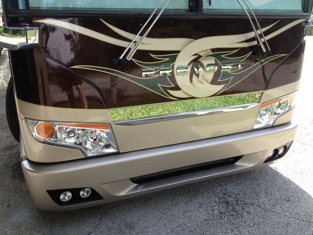 Prevost H3-45 after 2012 Front Facelift by Excalibur Coach