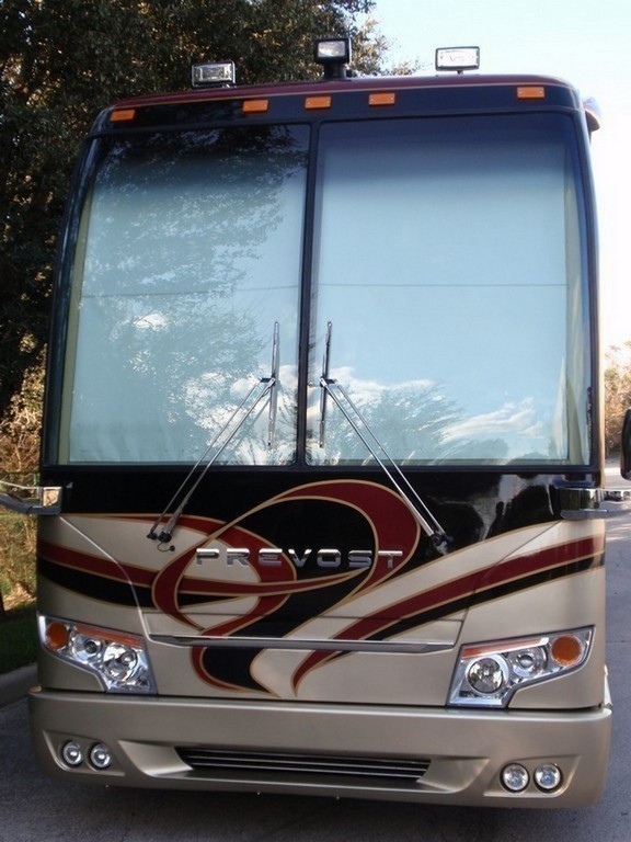 Prevost H3-45 1997 After Excalibur Coach 2012 Front Facelift Upgrade
