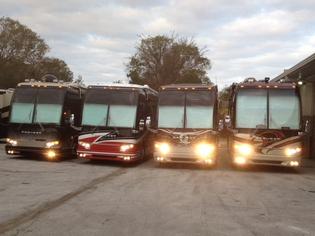Prevost H3-45 Excalibur Coach 2012 Facelift Upgrades