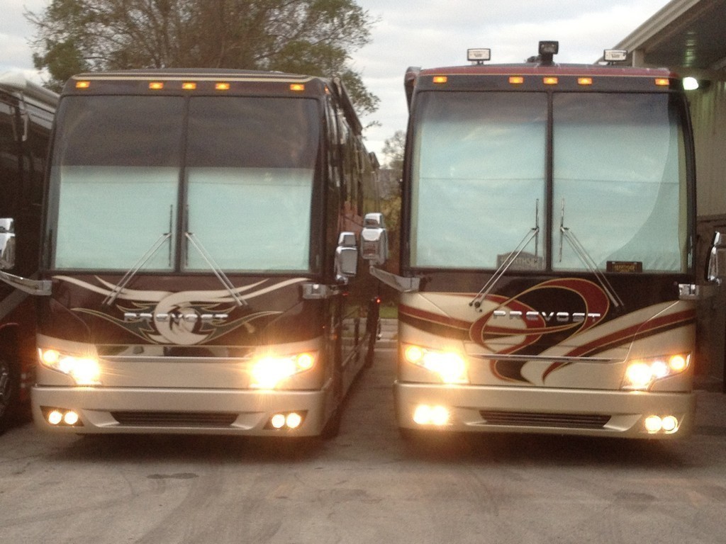 Prevost H3-45 Excalibur Coach 2012 Facelift Upgrades