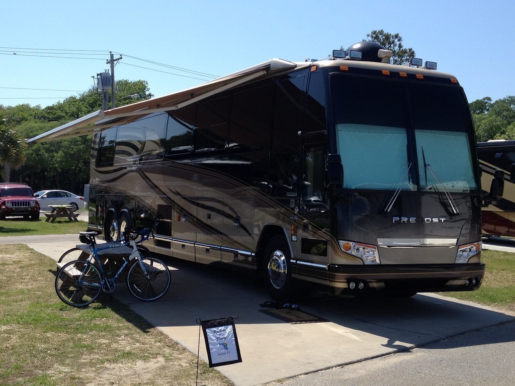 Prevost H3-45 Before Fenders Upgraded by Excalibur Coach