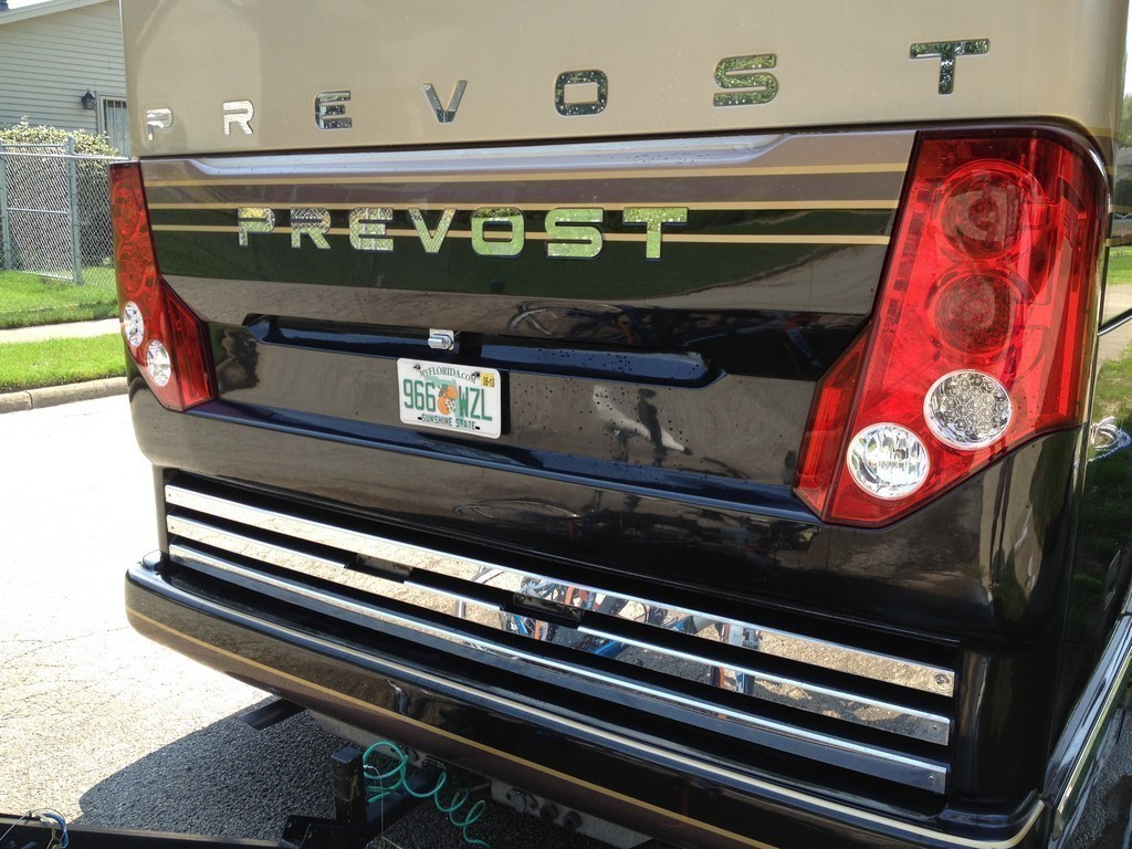 Prevost H3-45 2012 Engine door by Excalibur Coach