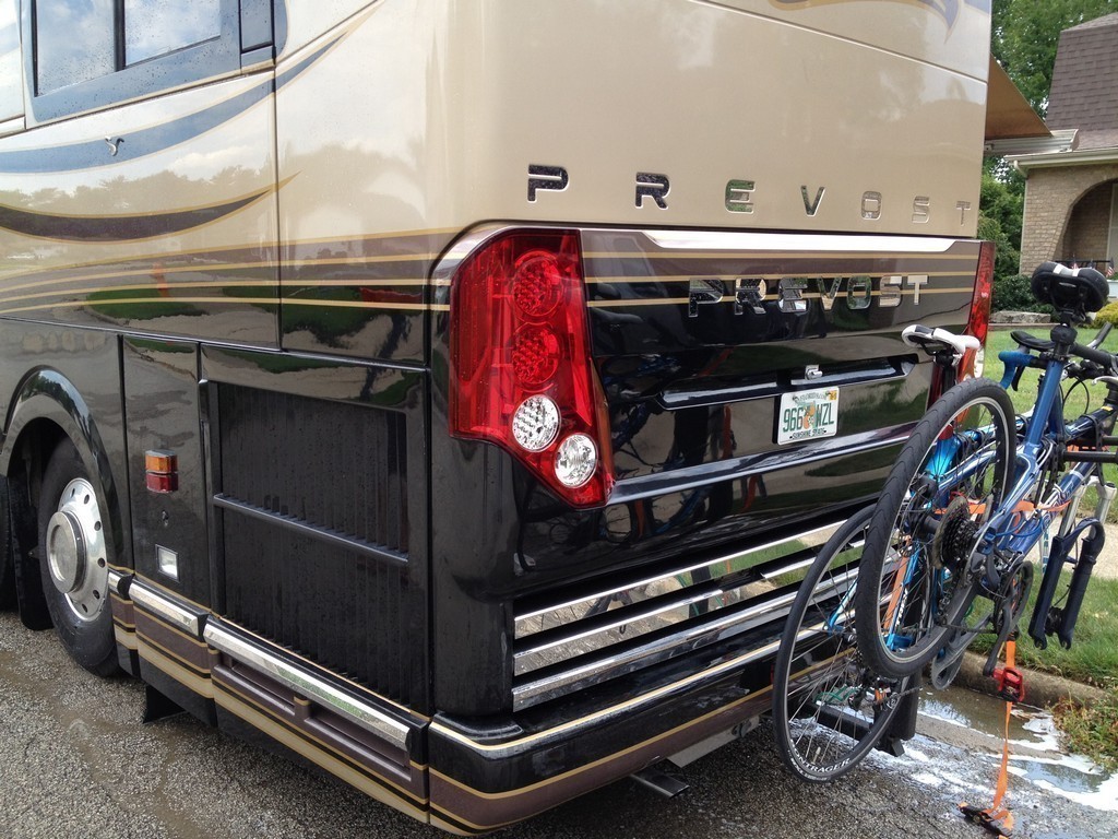 Prevost H3-45 2012 Engine door by Excalibur Coach