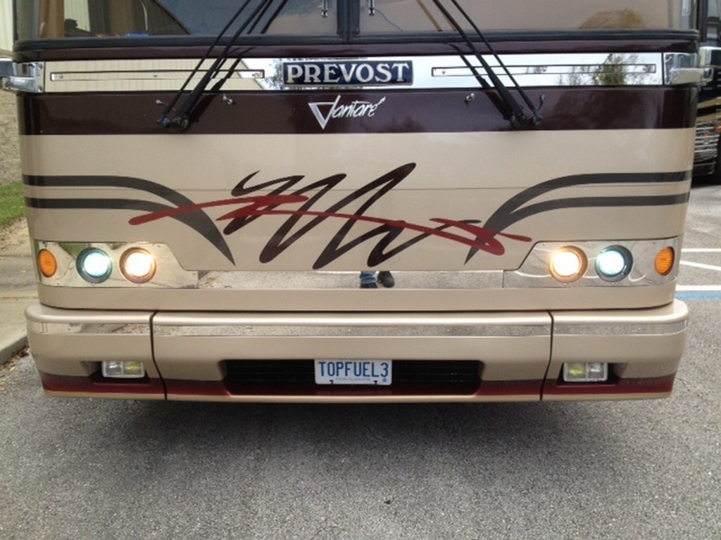 Prevost 5 H3-45 Headlight Upgrade