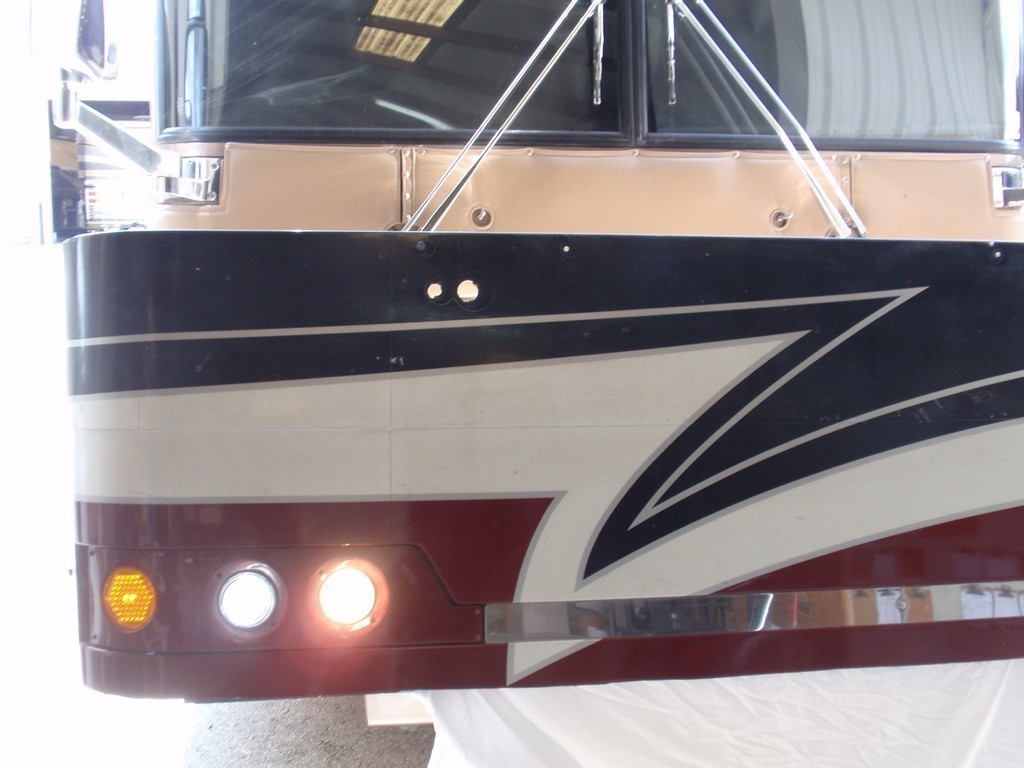 Prevost H3-45 Headlight Upgrade by Excalibur Coach