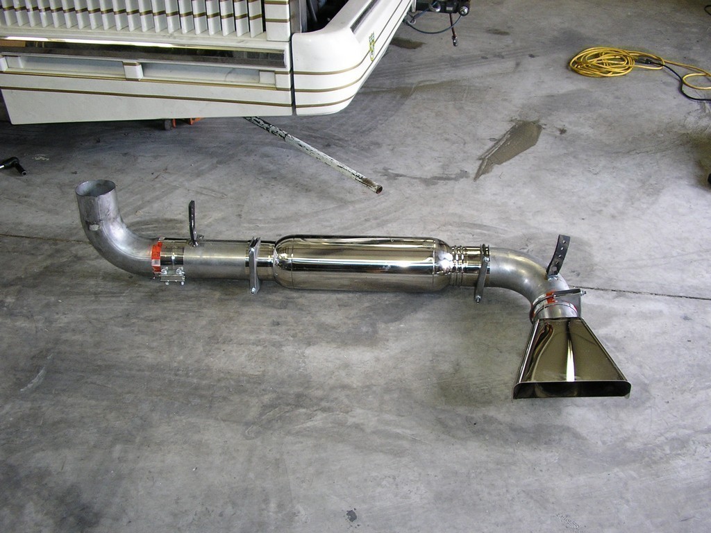 Prevost Exhaust customized