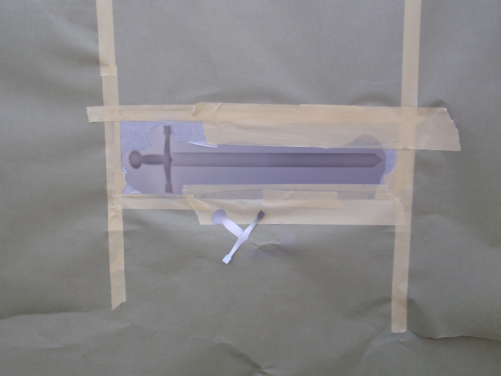Air Brushing Excalibur Logo