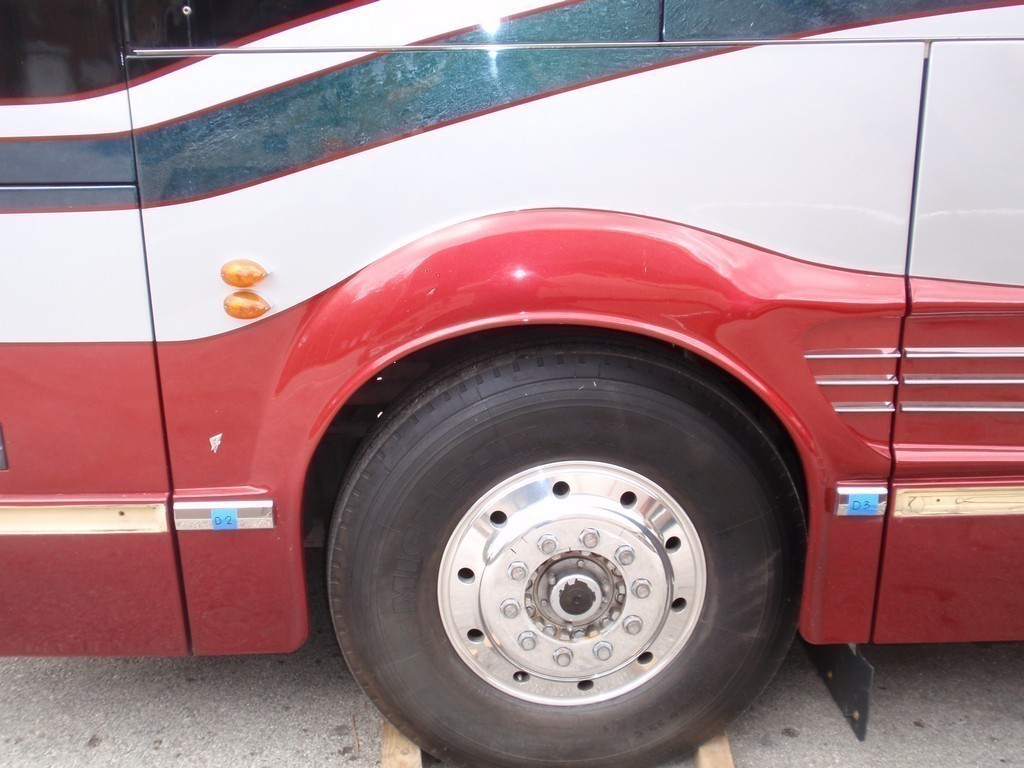 Prevost H3-45, XLII, XL Fender Enlarged Driver Side by Excalibur Coach