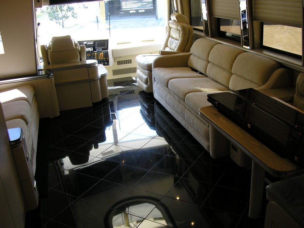 galley forward view