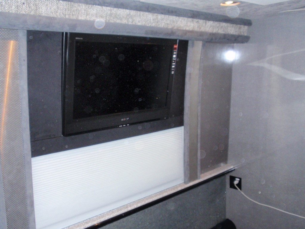 Bedroom TV by Excalibur Coach - Prevost, XL, XLII, H3-45, Country Coach, Monaco, Marathon, Entertainer, Motorhome, Class A