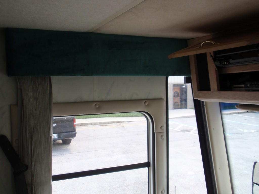 Prevost, XL, XLII, Country Coach, Motorhome, Class A - Driver side before custom cabinets by Excalibur Coach