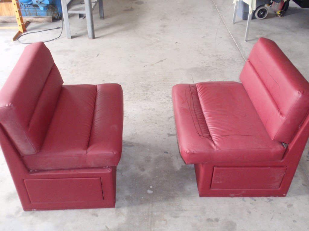 Upholstery Facing Dinette Booth