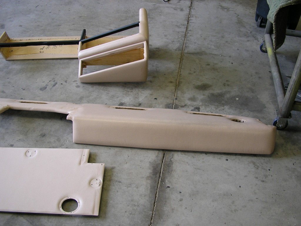 Dash out of coach before new upholstery by Excalibur