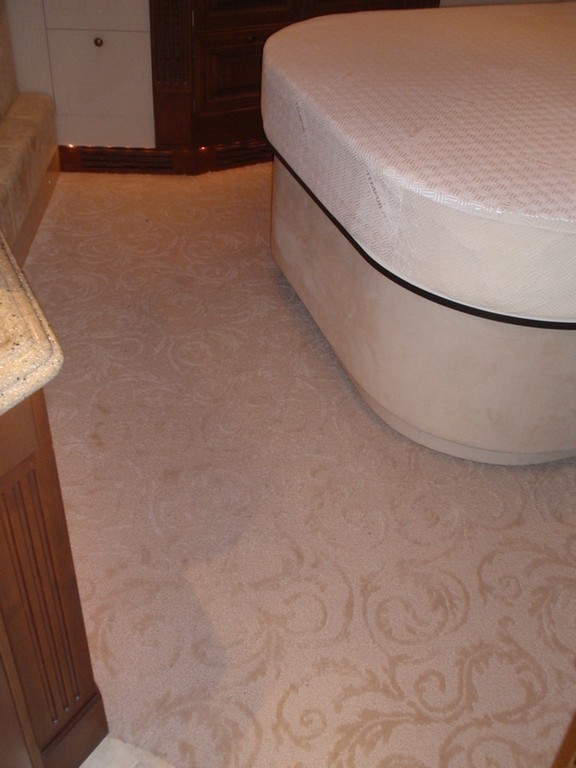 Prevost Motorhomes - New carpet in bedroom by Excalibur Coach - Entertainers - XL - XLII - H3-45 - Class A